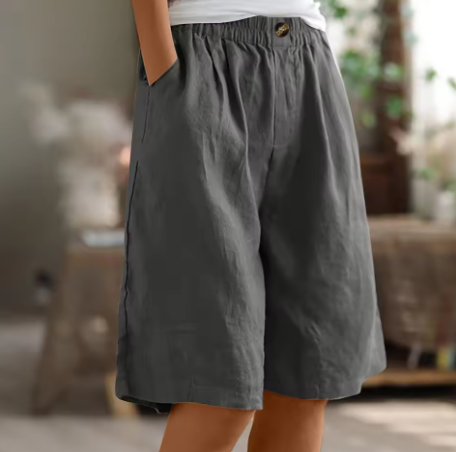 Image of Women's Wide Leg Casual Shorts
