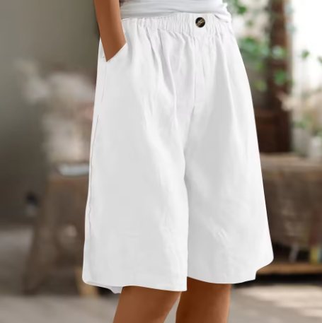 Image of Women's Wide Leg Casual Shorts