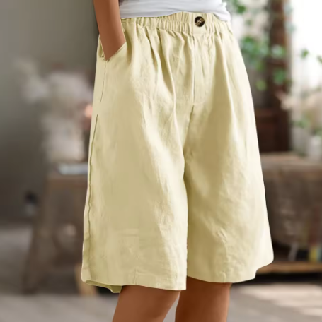 Image of Women's Wide Leg Casual Shorts