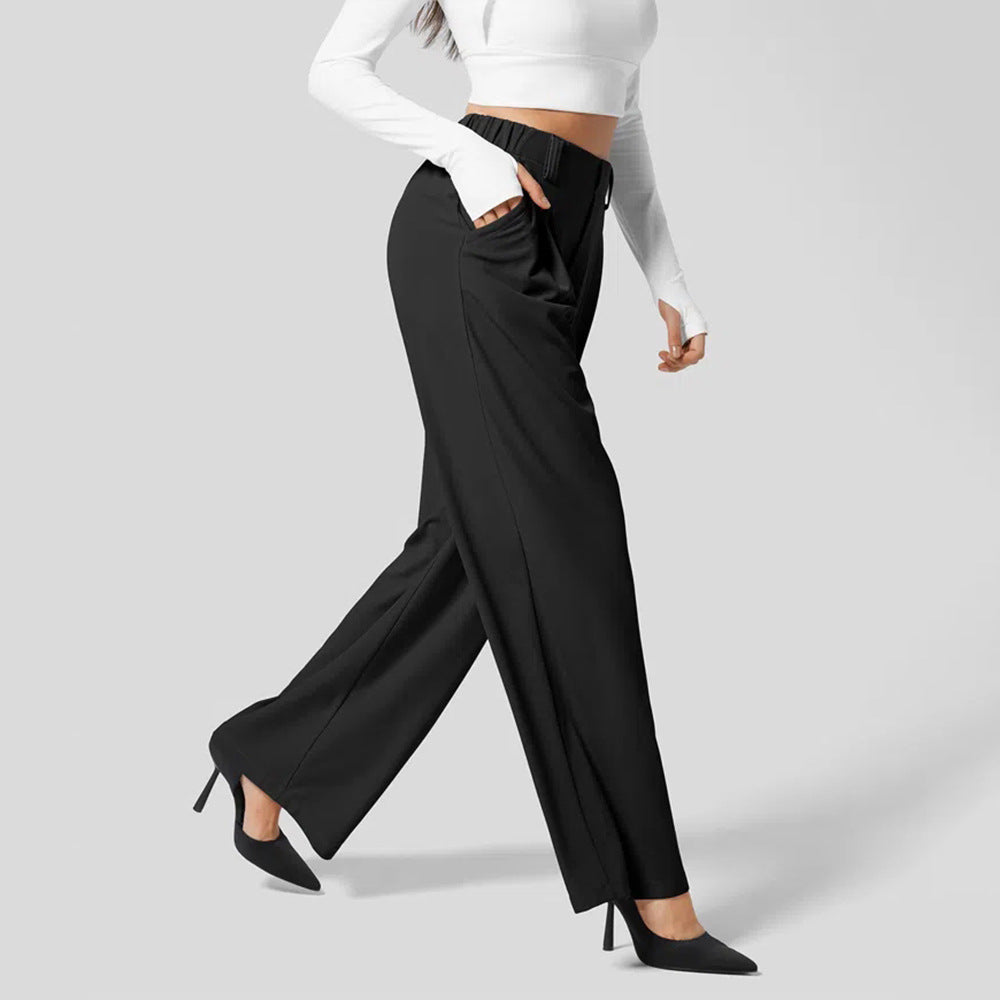 Image of Women's Wide Leg High Waisted Pants
