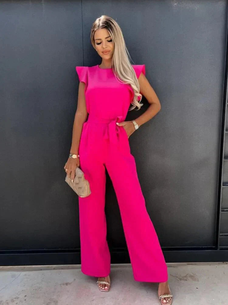 Image of Women's Wide Leg Jumpsuit