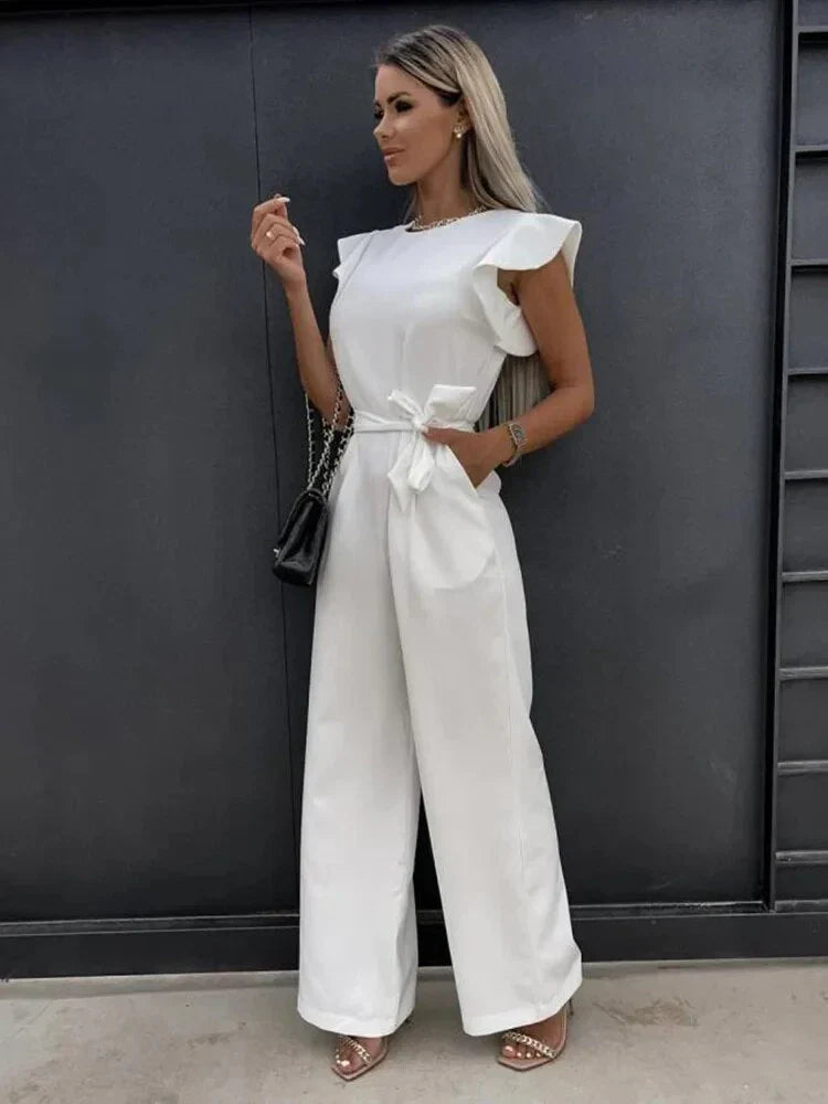 Image of Women's Wide Leg Jumpsuit