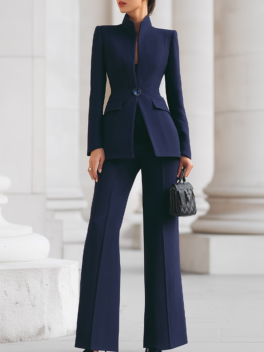 Image of Women's Wide-Leg Pant Suit
