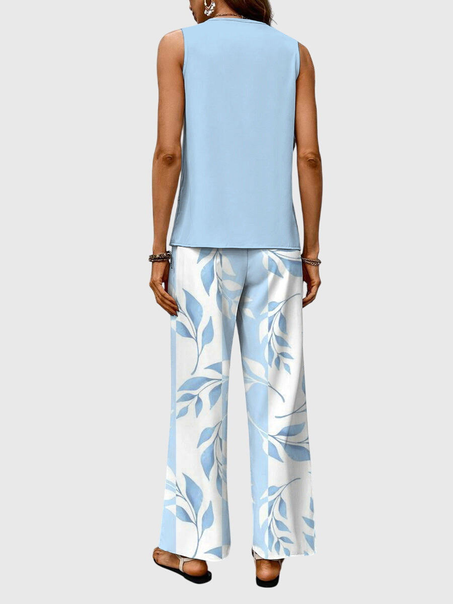Image of Women's Wide Leg Two-Piece Set