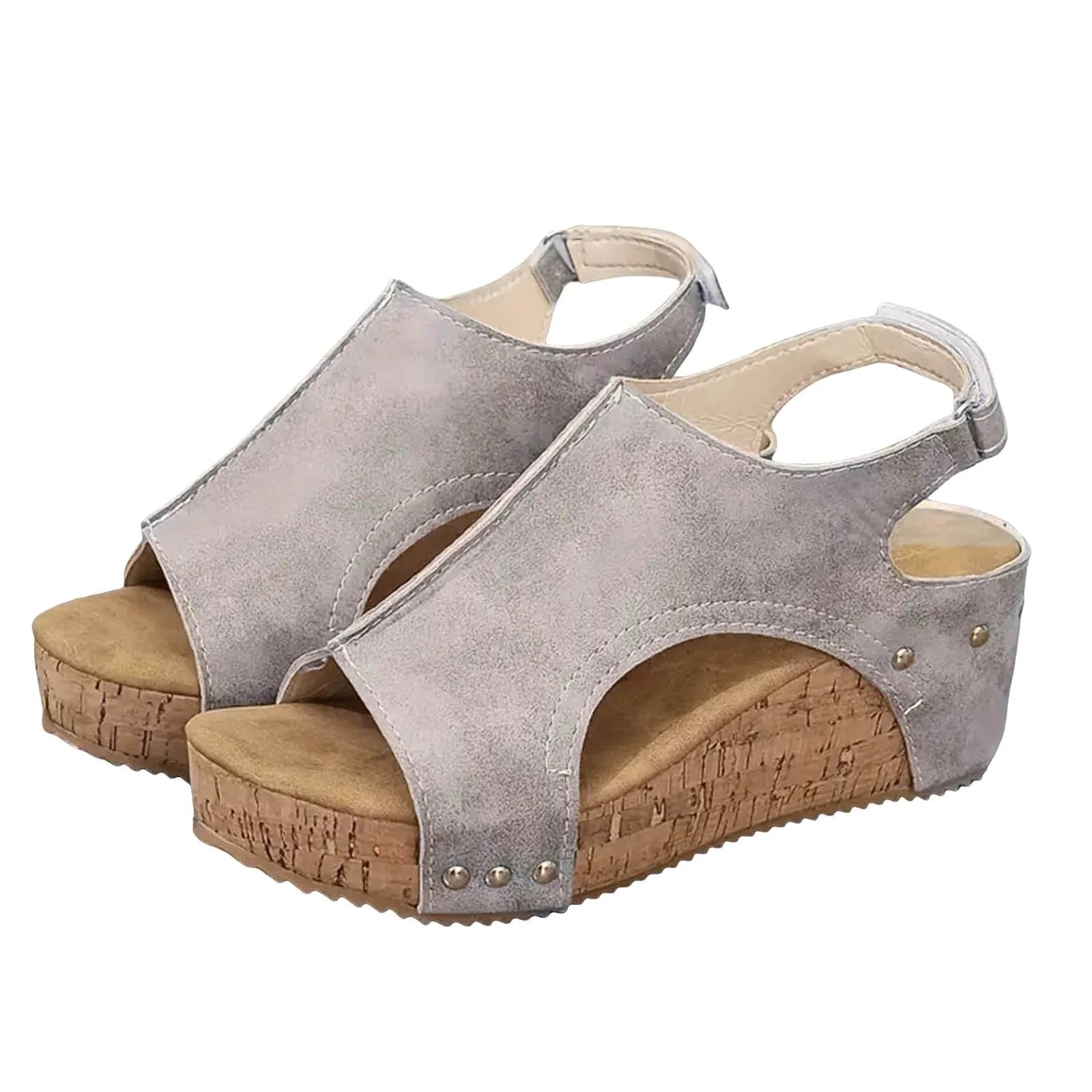 Women's Orthopedic Peep Toe Sandals - Image 2