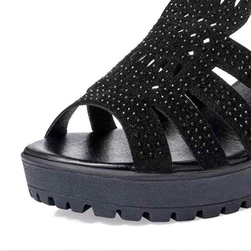 Women's Strappy Block Heel Sandals - Image 4